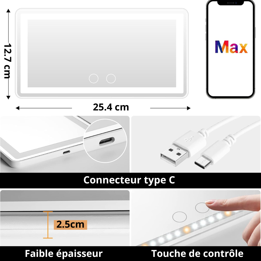 ✨Voyez Grand ❕ Miroir pratique...