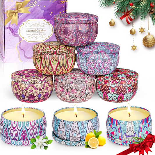 Magique Cadeau  Joli coffret 9 bougies.